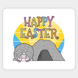 Christian Easter Bunny Church Funny Sticker